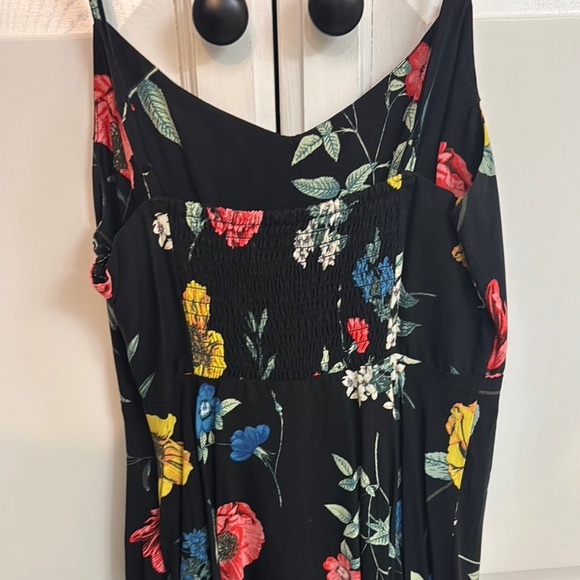 Old Navy Floral Black Summer Dress. Size XS - Picture 6 of 8